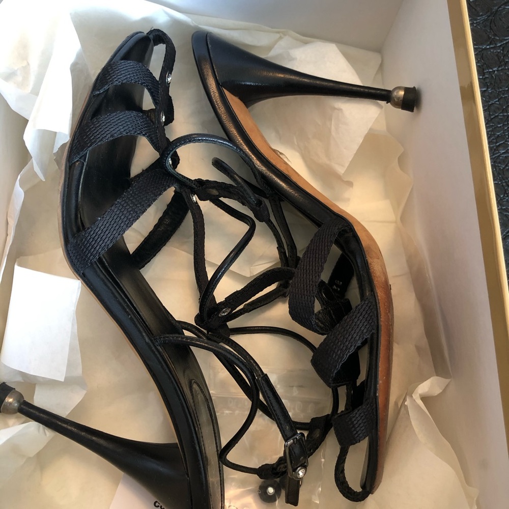 Sergio Rossi Black High Heel Size 8